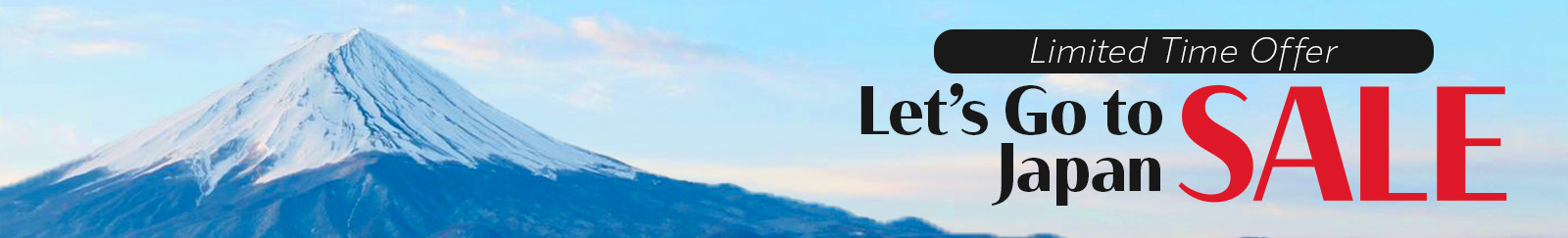 This tour is part of the Let's Go to Japan SALE! Limited Time Offer